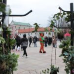 Kokedamy, czyli wiszący ogród na stoisku Uniwersytetu Przyrodniczego