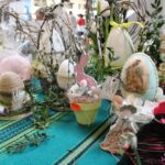 Ozdoby świąteczne na stoisku Stowarzyszenia na Rzecz Osób z Niepełnosprawnością Intelektualną Koło w Lublinie