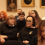 Pani Alicja Jankiewicz, Prezes LFOON-SW i Pani Anna Bieganowska-Skóra, Sekretarz Zarządu LFOON-SW podczas wernisażu wystawy "Magia Starożytnego Egiptu"