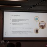 Slajd pt. "Cele projektu", pochodzący z prezentacji pt. "Oferta kulturalno-edukacyjna do wystawy 'Magia Starożytnego Egiptu' dostępna dla wszystkich"