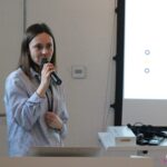 Pani Małgorzata Siedlaczek z Działu Edukacji Muzeum Narodowego w Lublinie, prowadząca spotkanie