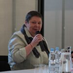 Pani dr Marta Komorska, socjolog, Pełnomocnik Rektora ds. Osób z Niepełnosprawnościami w Wyższej Szkole Przedsiębiorczości i Administracji w Lublinie