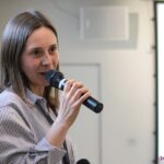 Prowadząca spotkanie Pani Małgorzata Siedlaczek z Działu Edukacji Muzeum Narodowego w Lublinie