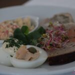 Talerz potraw wielkanocnych