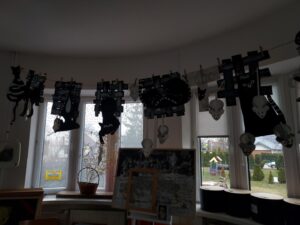 Wnętrze pracowni plastycznej