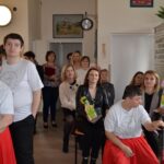 Zaproszeni goście i uczestnicy WTZ Janowica PSONI Koło w Łęcznej