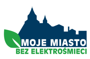 Grafika programu "Moje miasto bez elektrośmieci"
