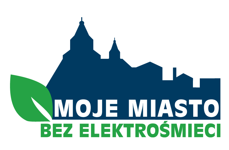 Grafika programu "Moje miasto bez elektrośmieci"