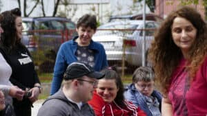 Uczestnicy happeningu wraz z Opiekunami