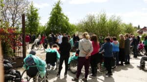 Uczestnicy happeningu