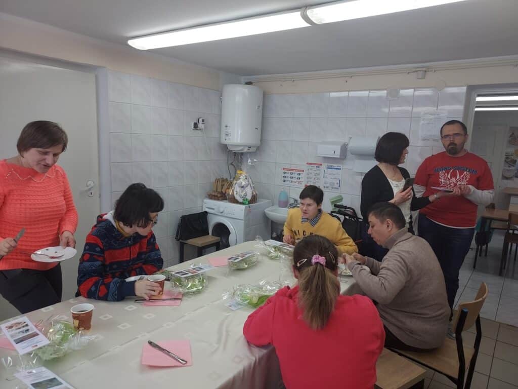 Poczęstunek przygotowany przez Uczestników WTZ Hrubieszów