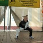 Nastolatka z grupy tanecznej Miejskiego Ośrodka Kultury w Świdniku w solowym występie tanecznym