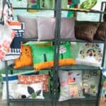 Wyroby tekstylne wykonane przez Uczestników WTZ PSONI Koło w Świdniku