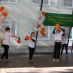 Dzieci z grupy tanecznej Spółdzielczego Domu Kultury w Świdniku