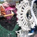 Makramy wykonane przez Uczestników ŚDS PSONI Koło w Świdniku