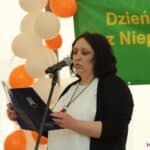 Pani Ewa Bereza - Wiceprzewodnicząca Zarządu Polskiego Stowarzyszenia na rzecz Osób z Niepełnosprawnością Intelektualną Koło w Świdniku