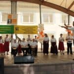 Występ zespołu instrumentalnego “Bębnoludy” z WTZ w Janowicy PSONI Koło w Łęcznej