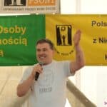 Solista Łukasz Lisek z WTZ w Janowicy PSONI Koło w Łęcznej