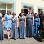 Zespół “Invictus” z WTZ Caritas w Chełmie tuż przed występem