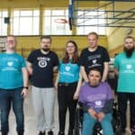 Pamiątkowe zdjęcie zawodników zespołu AOS UMCS