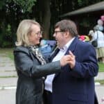 Taniec Pani Joanny Szlachetki z Panem Rafałem Gołębiowskim