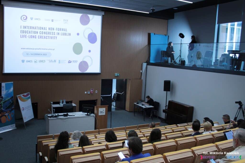 Uczestnicy Konferencji w Auli Instytutu Psychologii UMCS