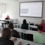 Uczestnicy prezentacji Pana mgr Aleksandra Lysko, pt. “Niezawodna edukacja (dorosłych) w praktyce Instytutu Korfantego”