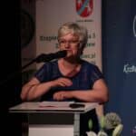 Pani Małgorzata Guellard, dyrektor Szkoły Podstawowej w Kalinówce