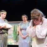 Teatr Figiel (Łęczna) - spektakl "Mit o Edypie"; fot. Wiktoria Kwiecień