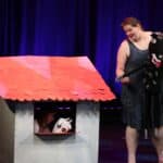 Teatr Jaklanie (Rzeszów) - spektakl "Kozi domek"; fot. Wiktoria Kwiecień