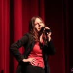 Solistka Nikola Wojciechowska (Lublin); fot. Wiktoria Kwiecień