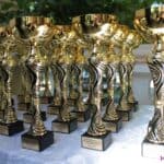 Puchary Wójta Gminy Kodeń za udział w XVI Nadbużańskim Integracyjnym Festiwalu Muzycznym, 5 lipca 2023 r.