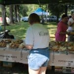 Słodki poczęstunek przygotowany przez organizatorów