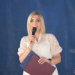 Oficjalne rozpoczęcie pikniku, Pani Anna Grabowska – Kierownik Środowiskowego Domu Samopomocy w Anielinie