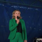 Oficjalne rozpoczęcie pikniku, Pani Małgorzata Paprota – Dyrektor Oddziału Lubelskiego Państwowego Funduszu Rehabilitacji Osób Niepełnosprawnych