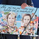 Prezentacja plakatu Powiatowego Środowiskowego Domu Samopomocy w Górze Puławskiej - III miejsce