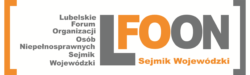Logo Lubelskiego Forum Organizacji Osób Niepełnosprawnych