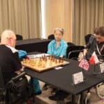 Partia szachowa: Michael Aigner (USA) - Jan Hawełko (POL)