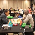 Partia szachowa: Adilkhan Kozhabekov (KAZ) - Eugenio Campos (ANG)