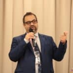 Ceremonia otwarcia, przemawia Andreas Kontokanis - FairPlay Officer