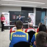 Ceremonia zamknięcia; widok z widowni