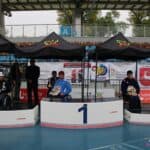 Podium w kategorii Mężczyźni - Łuki klasyczne 70 m (RMO)