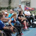 Uczestnicy podczas oficjalnego otwarcia zawodów