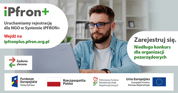 Baner rejestracja NGO w iPfron+