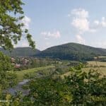 Punkt widokowy w Myczkowcach: panorama Bieszczad