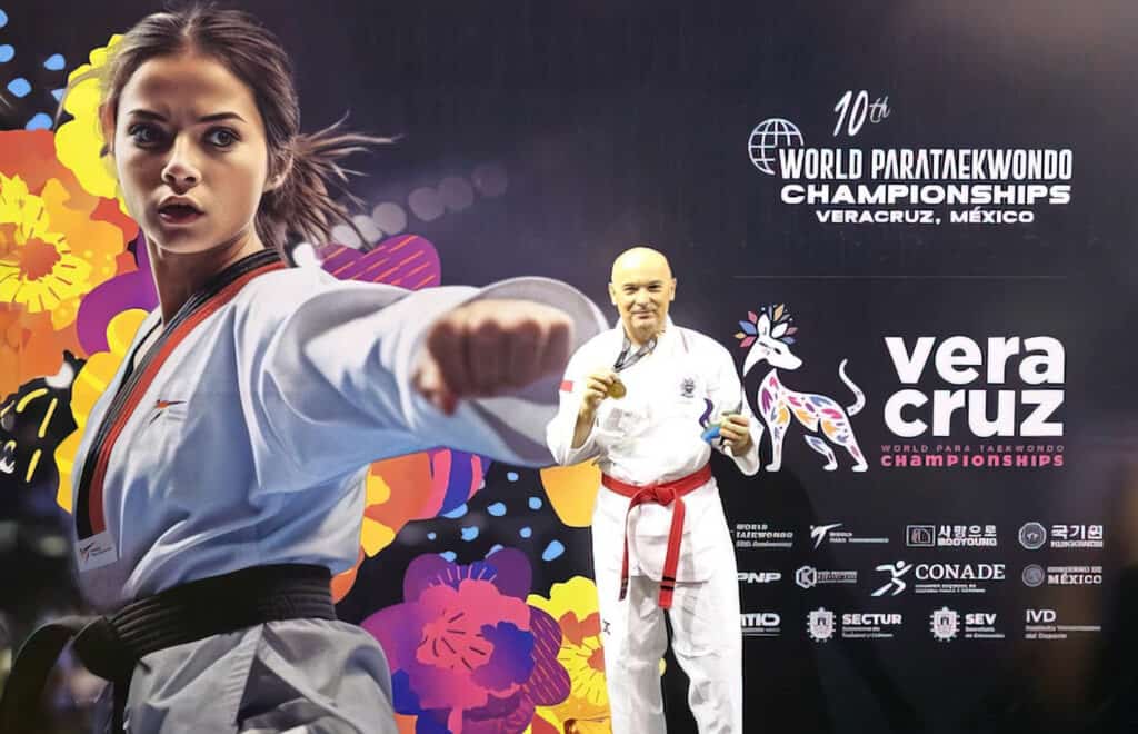 Mariusz Mąka złotym medalistą 10 Mistrzostw Świata w Para Taekwondo, fot. Polski Związek Taekwondo Olimpijskiego (www.pztaekwondo.pl