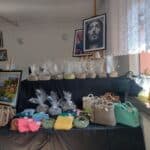 Wystawa prac wszystkich uczestników projektu: warsztaty z rękodzieła - prace szydełkowe