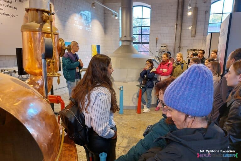 Wizyta studyjna "Podziemia Browaru Perła" - Pomieszczenie zabytkowej warzelni