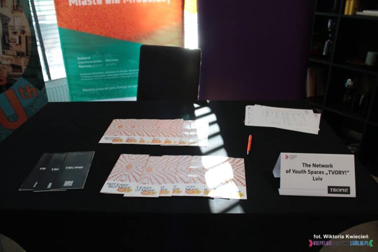 Materiały promocyjne "The Network of Youth Spaces 'TVORY'", Lwów