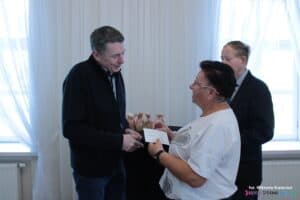 Odznakę "Ambasador PSD" otrzymuje Pan Krzysztof Gucma